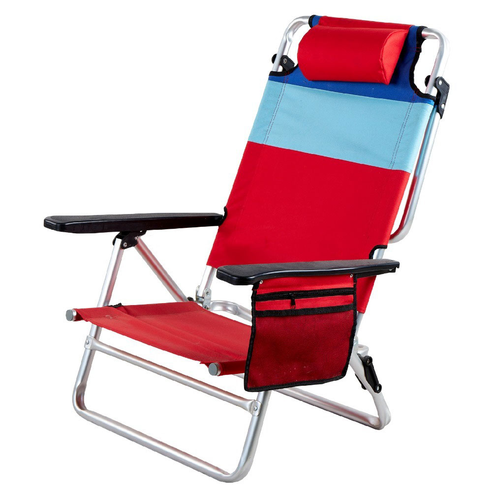 2018 Outdoor Beach Lounge Reclining Folding Chair